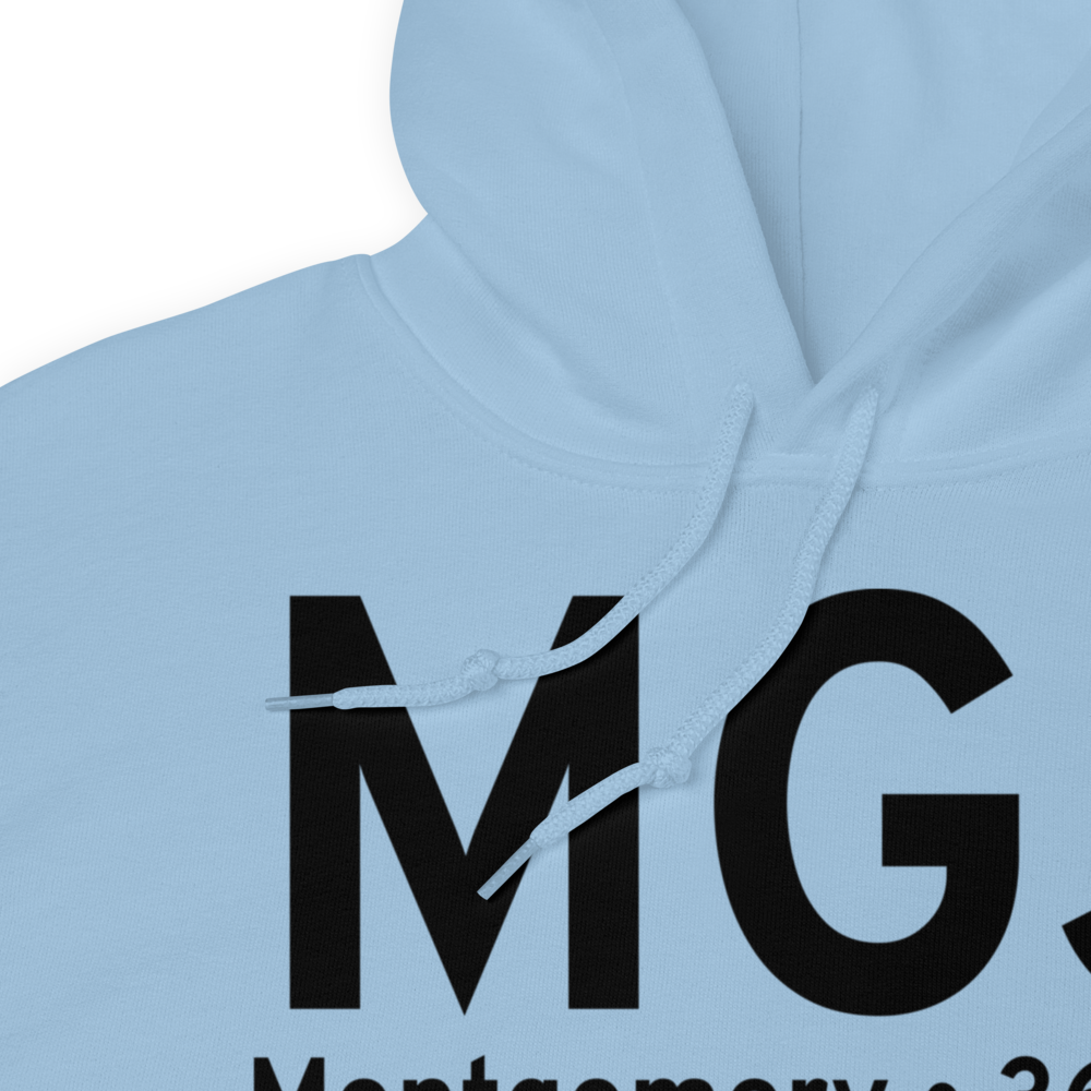 Montgomery (KMGJ) Airport Hoodie Sweatshirt 