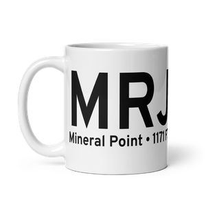 Mineral Point (KMRJ) Airport Mug