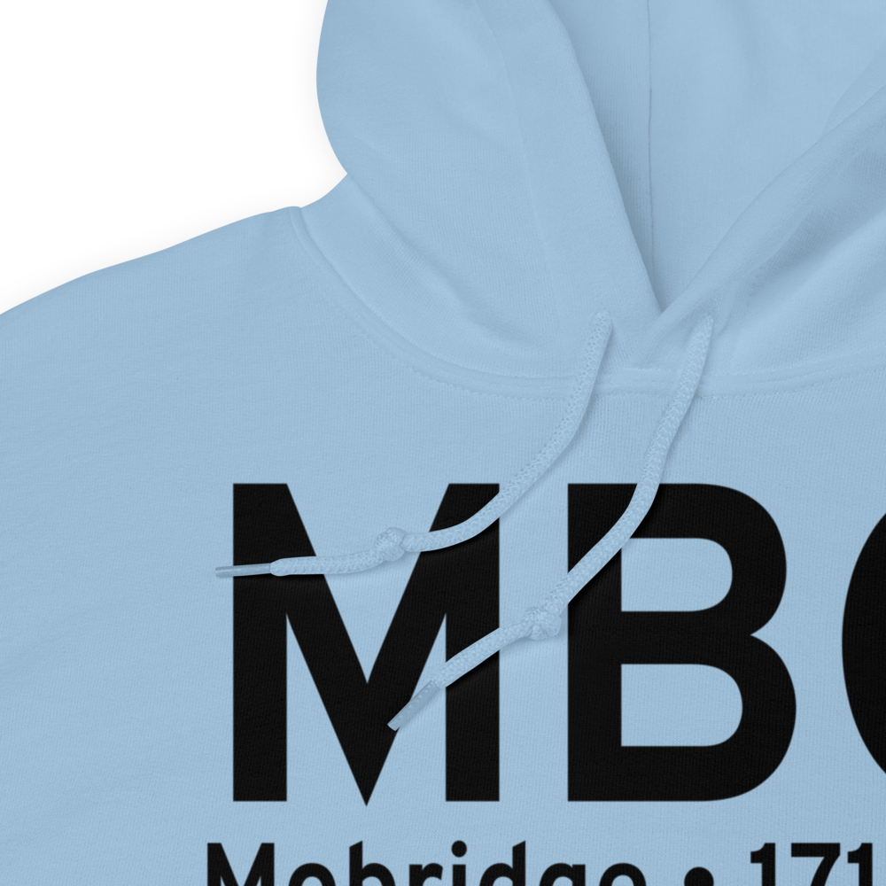 Mobridge (KMBG) Airport Hoodie Sweatshirt 
