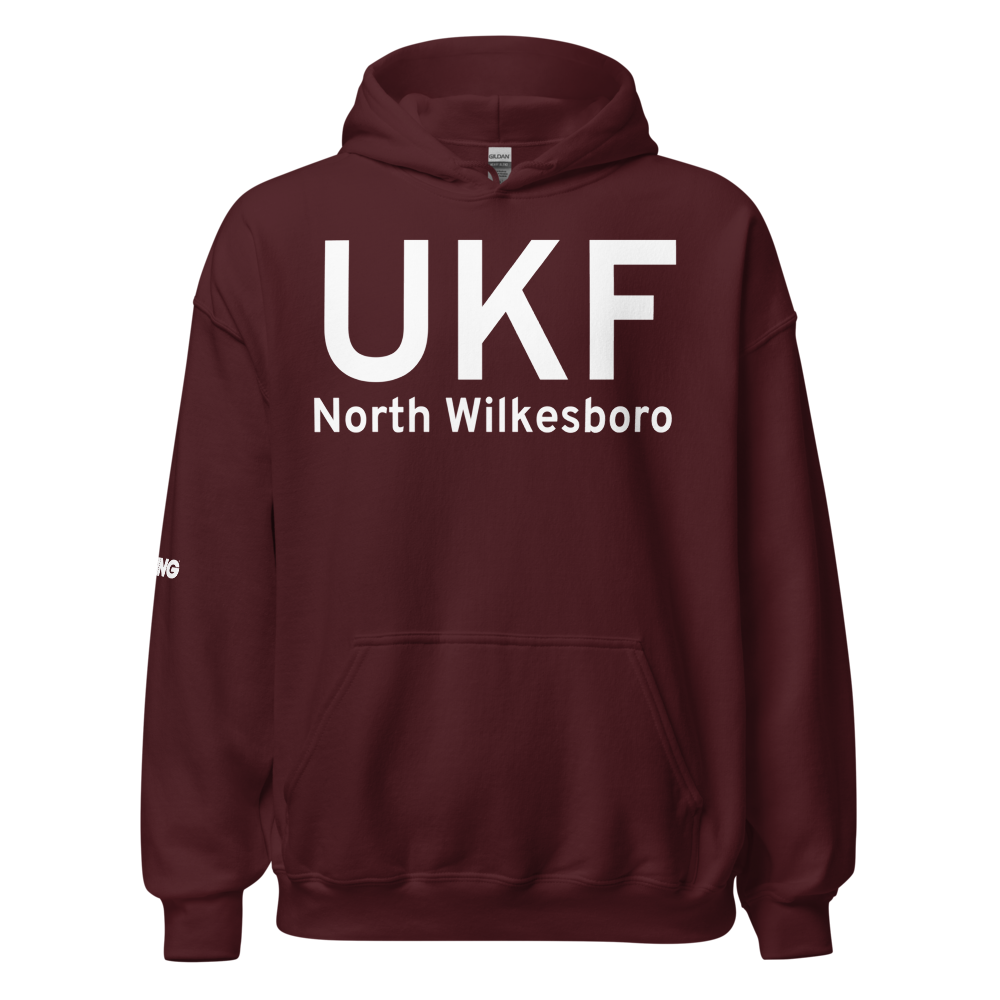 North Wilkesboro (KUKF) Airport Hoodie Sweatshirt 