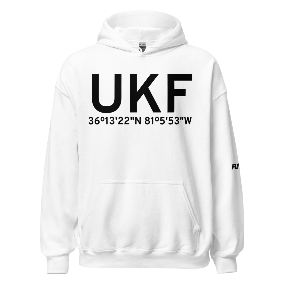 North Wilkesboro (KUKF) Airport Hoodie Sweatshirt 