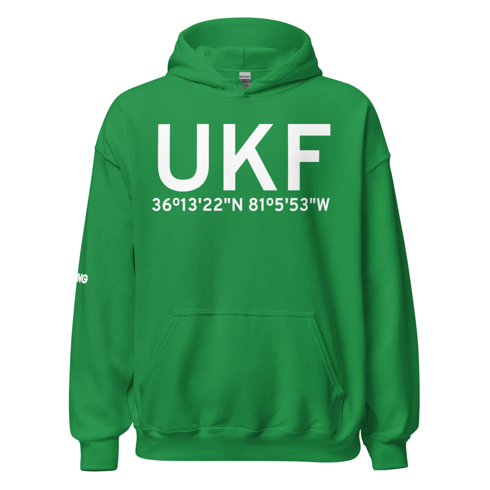 North Wilkesboro (KUKF) Airport Hoodie Sweatshirt 