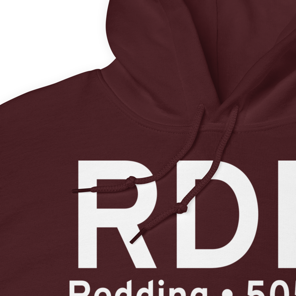 Redding (KRDD) Airport Hoodie Sweatshirt 