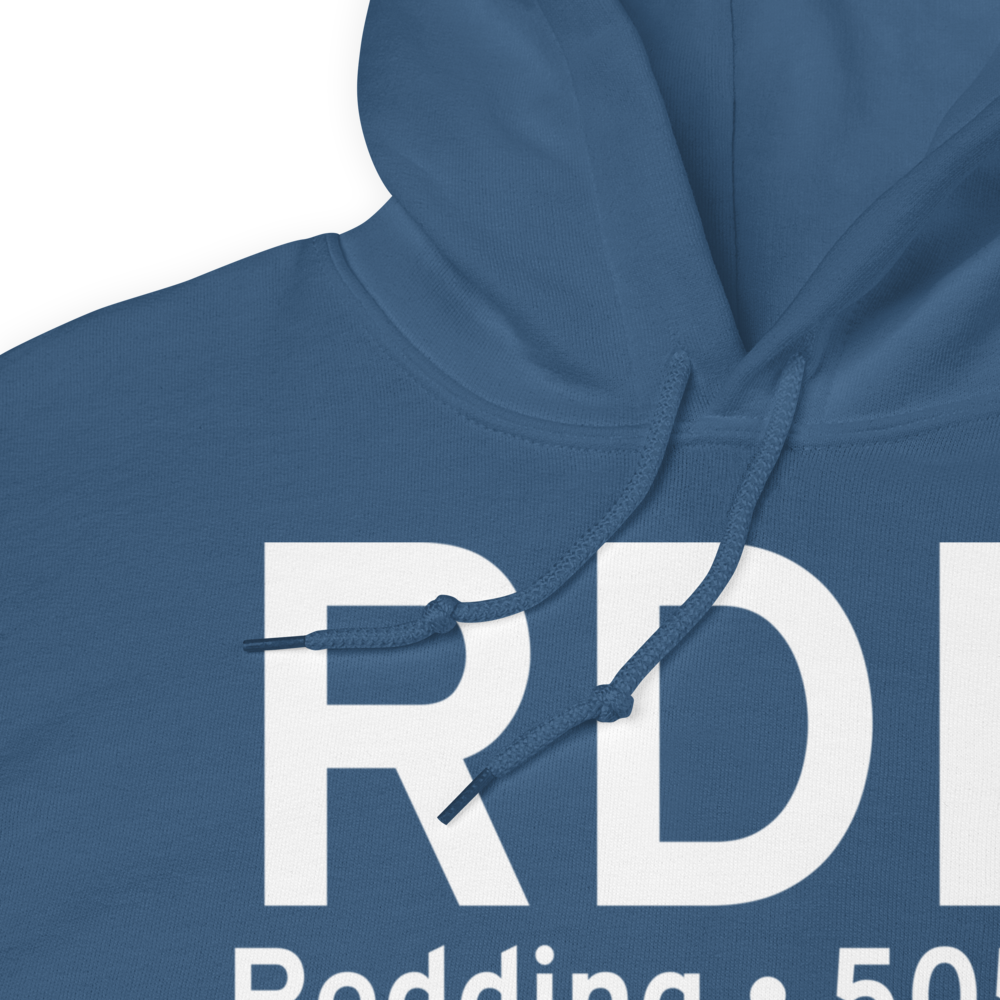 Redding (KRDD) Airport Hoodie Sweatshirt 