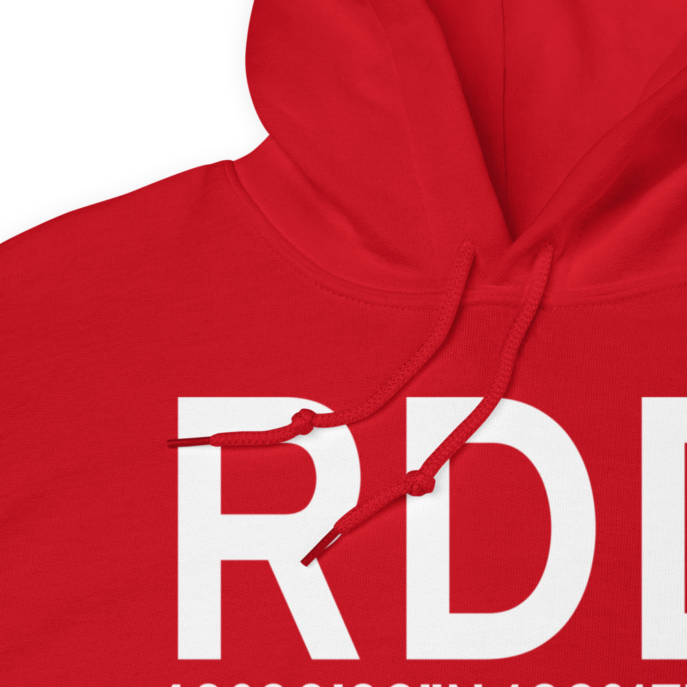 Redding (KRDD) Airport Hoodie Sweatshirt 