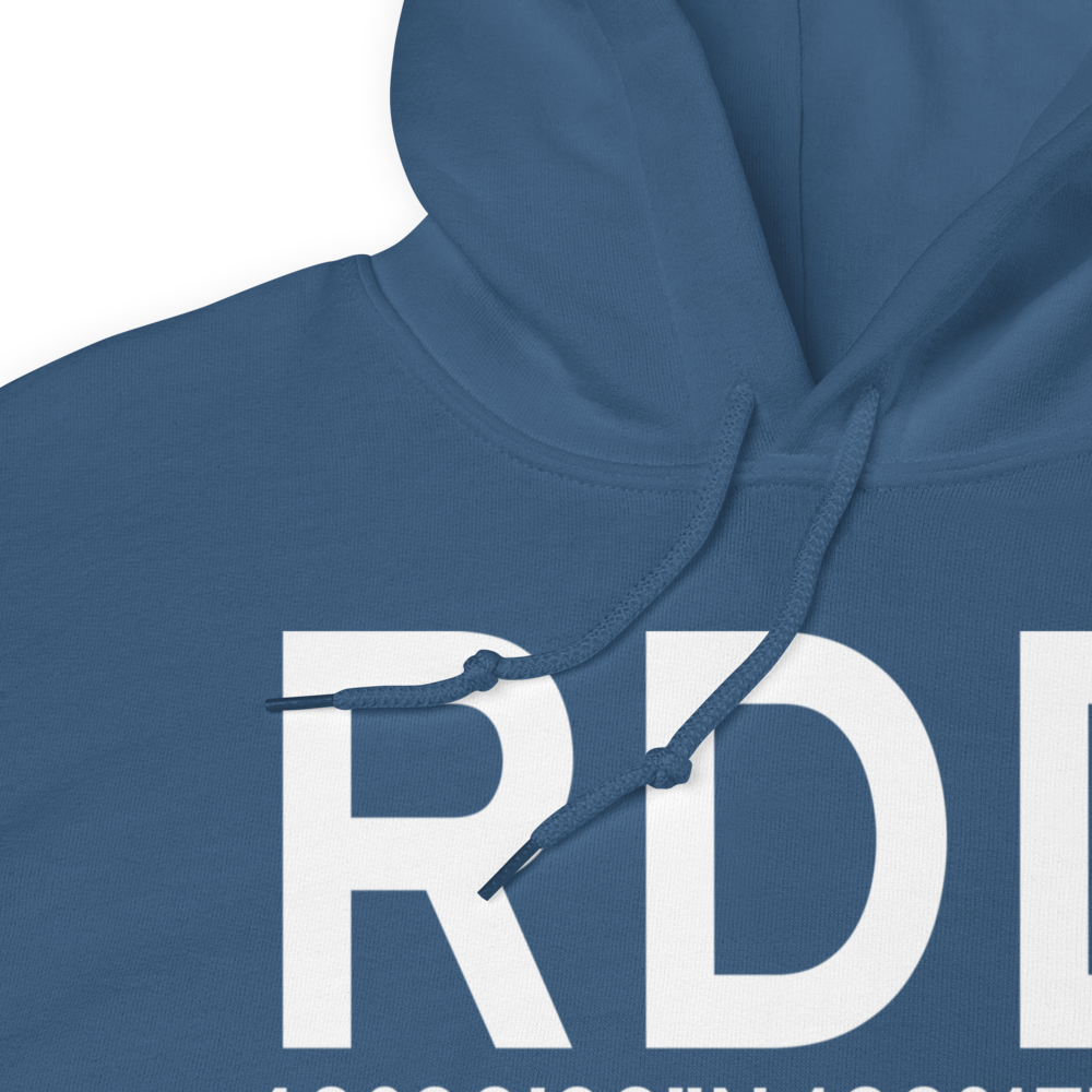 Redding (KRDD) Airport Hoodie Sweatshirt 