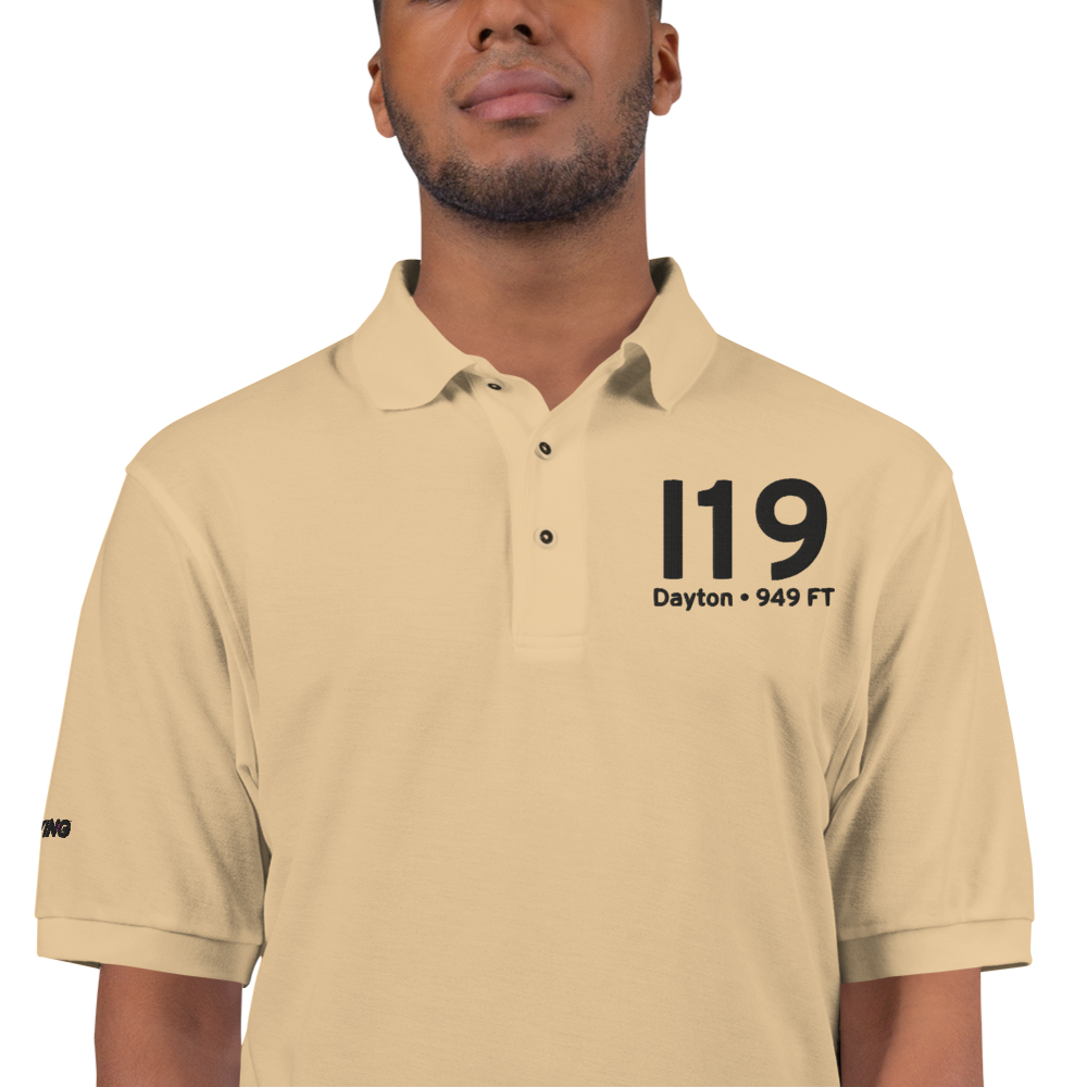 Dayton (I19) Airport Port Authority Embroidered Polo Shirt 