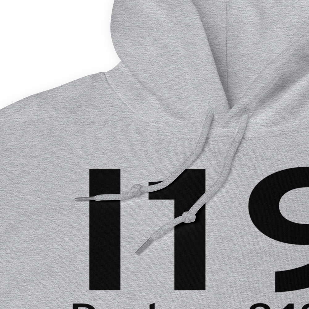 Dayton (I19) Airport Hoodie Sweatshirt 