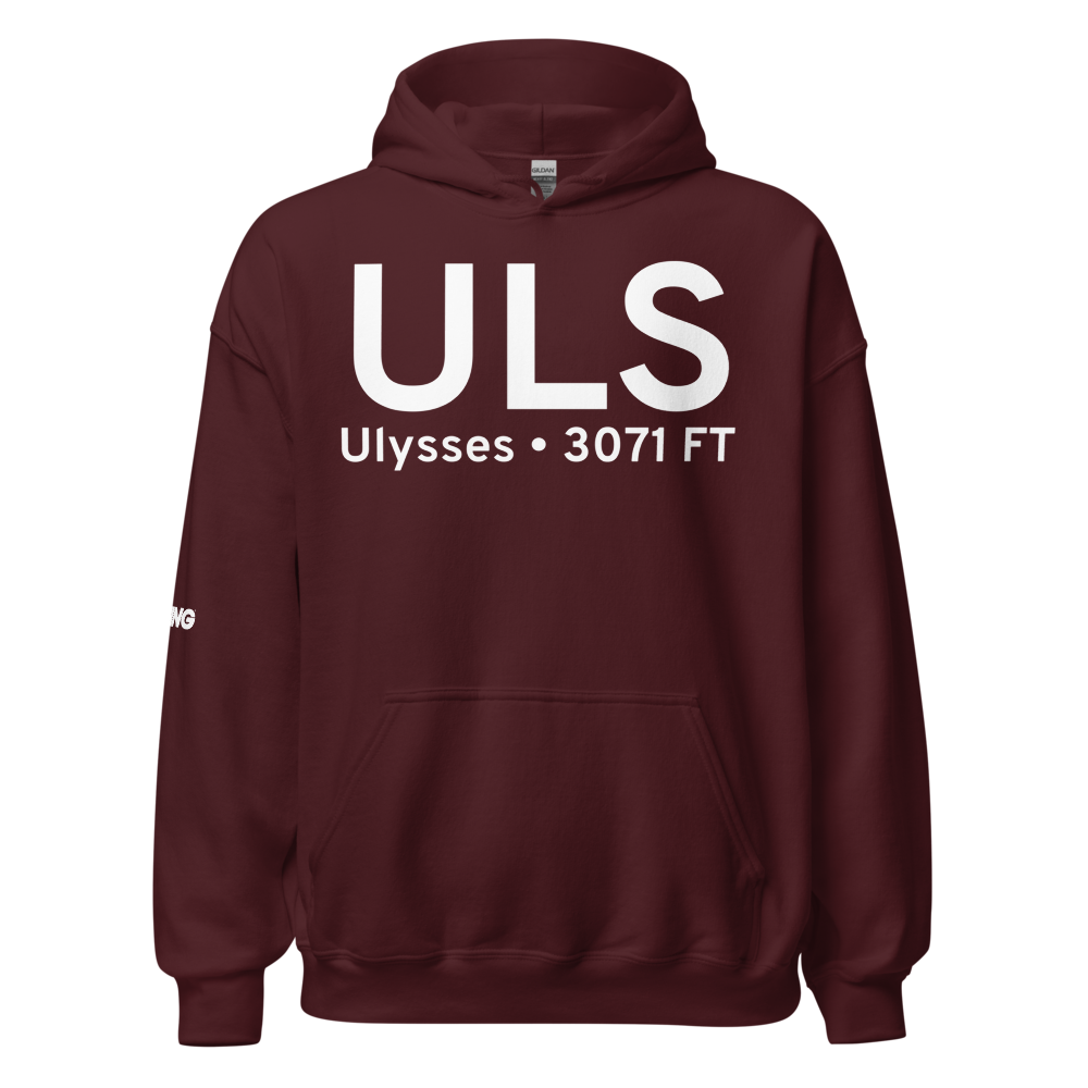 Ulysses (KULS) Airport Hoodie Sweatshirt 