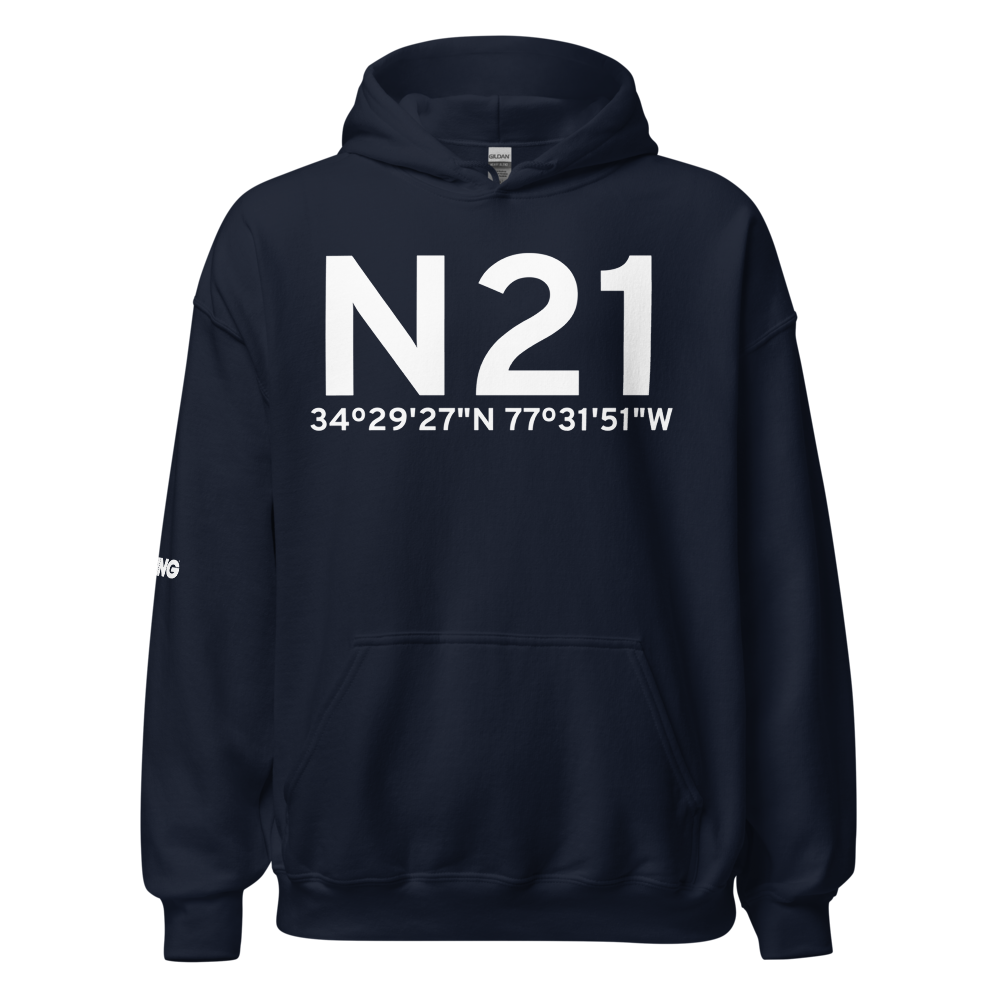 Holly Ridge (N21) Airport Hoodie Sweatshirt 