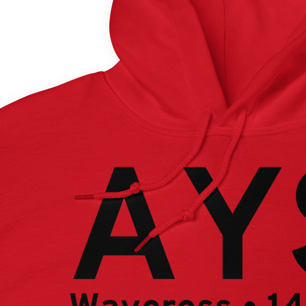 Waycross (KAYS) Airport Hoodie Sweatshirt 