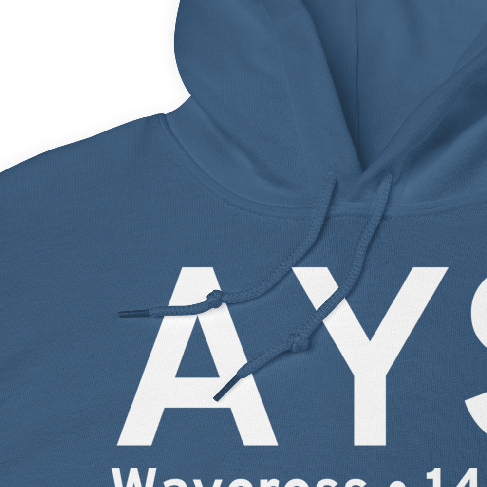 Waycross (KAYS) Airport Hoodie Sweatshirt 