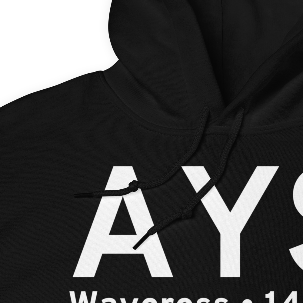 Waycross (KAYS) Airport Hoodie Sweatshirt 