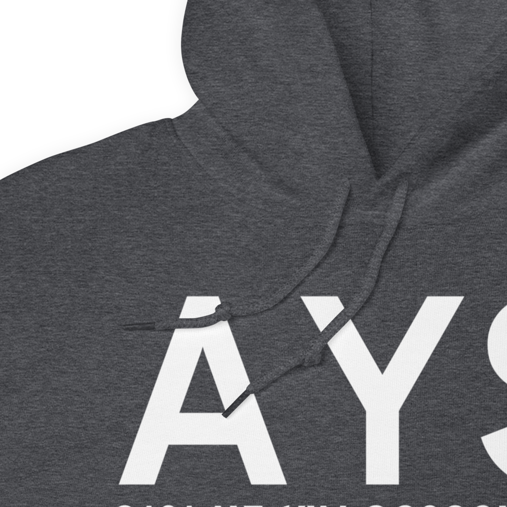 Waycross (KAYS) Airport Hoodie Sweatshirt 
