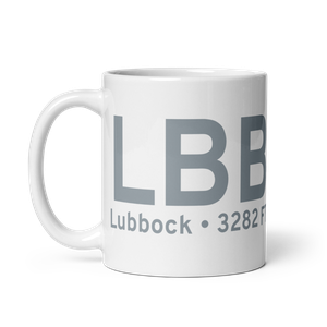 Lubbock (KLBB) Airport Mug