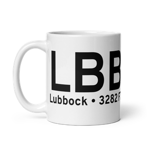 Lubbock (KLBB) Airport Mug