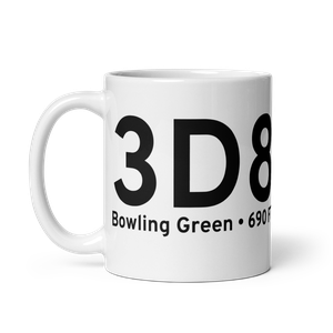 Bowling Green (3D8) Airport Mug