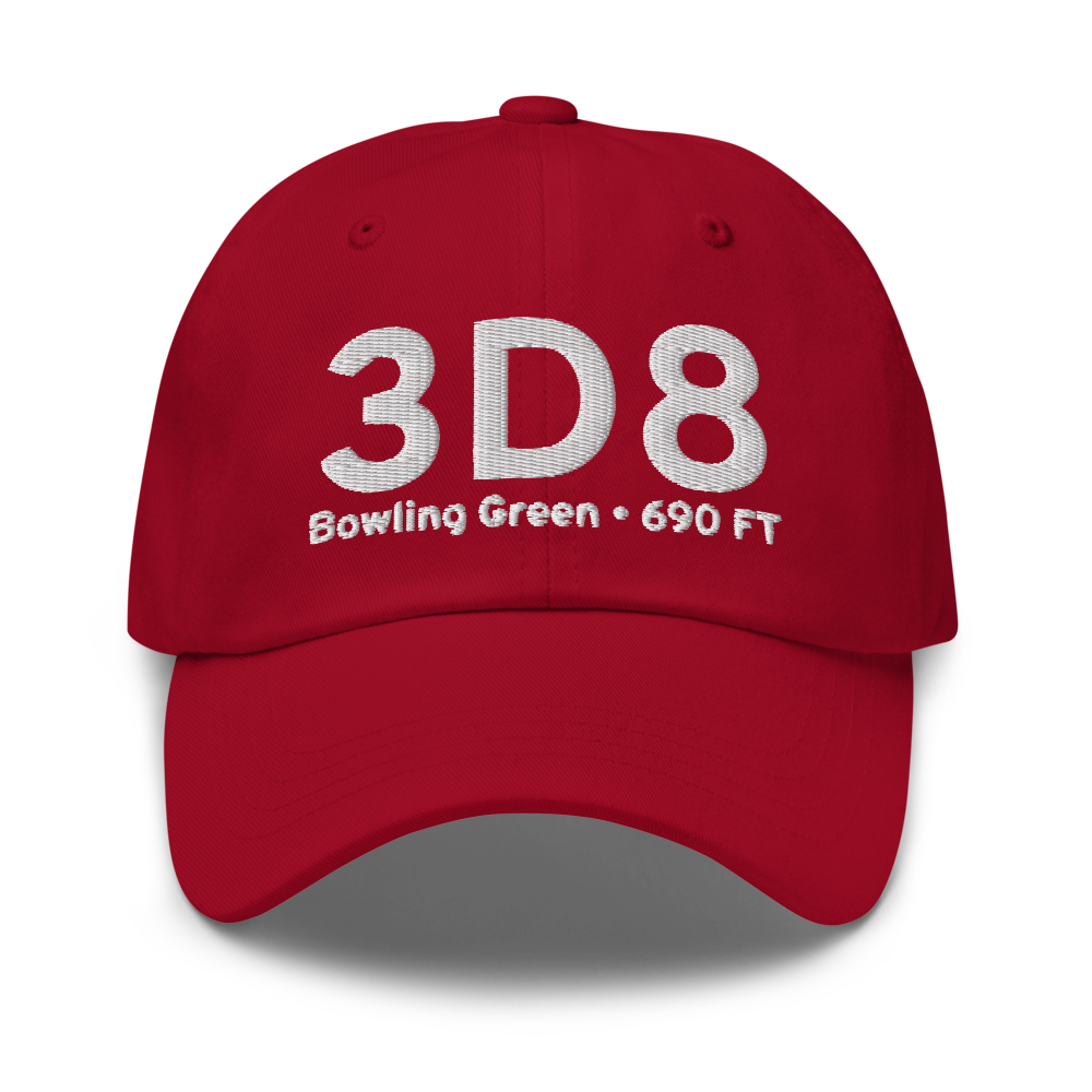 Bowling Green (3D8) Airport Hat 