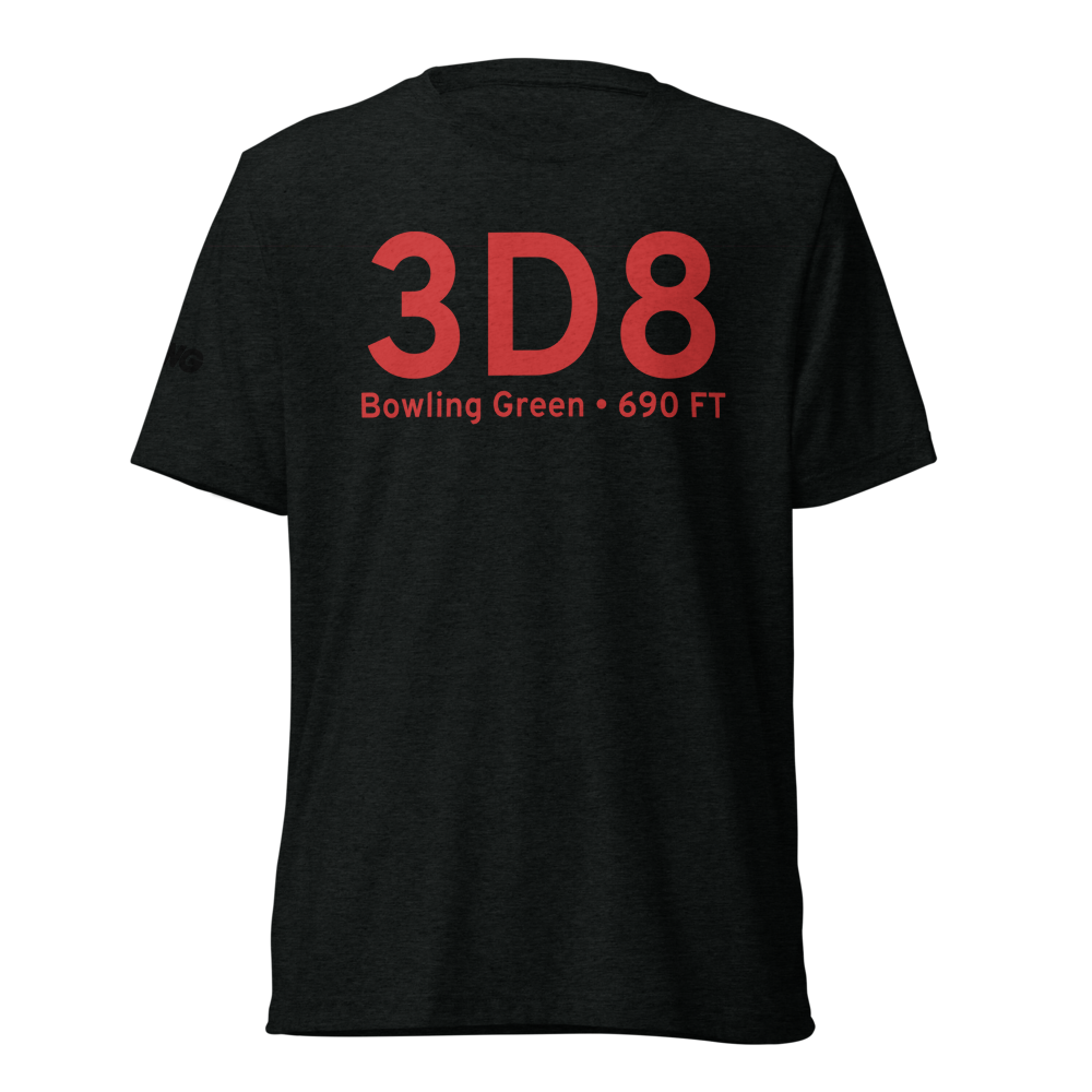 Bowling Green (3D8) Airport Tri-blend T-Shirt 