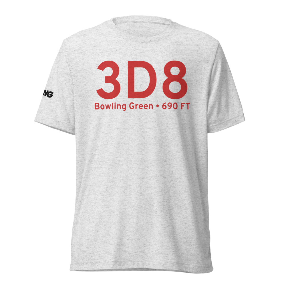Bowling Green (3D8) Airport Tri-blend T-Shirt 