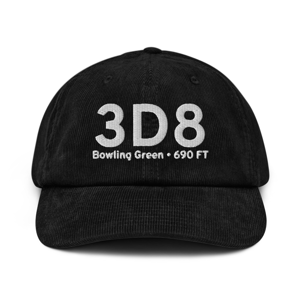 Bowling Green (3D8) Airport Hat 