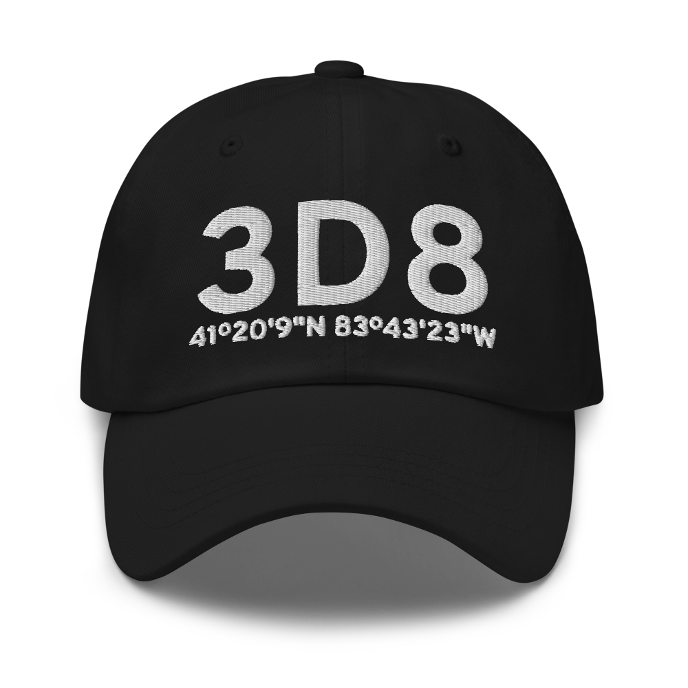 Bowling Green (3D8) Airport Hat 