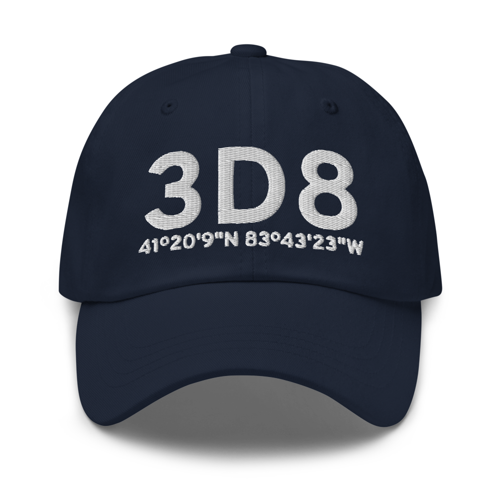 Bowling Green (3D8) Airport Hat 