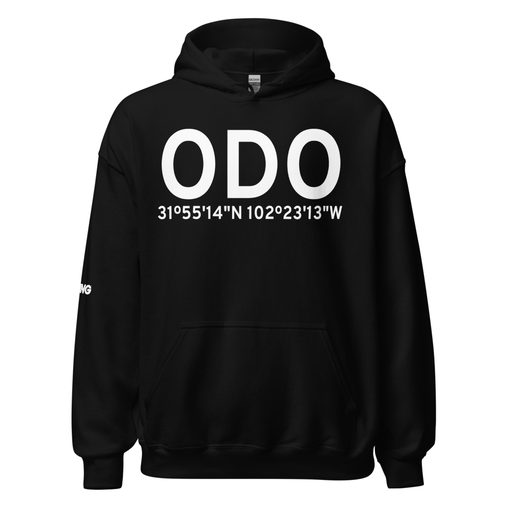 Odessa (KODO) Airport Hoodie Sweatshirt 