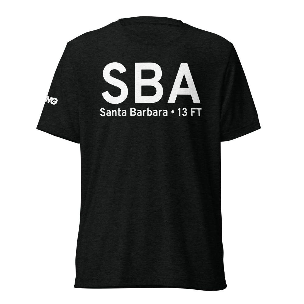 Santa Barbara (KSBA) Airport Tri-blend T-Shirt 