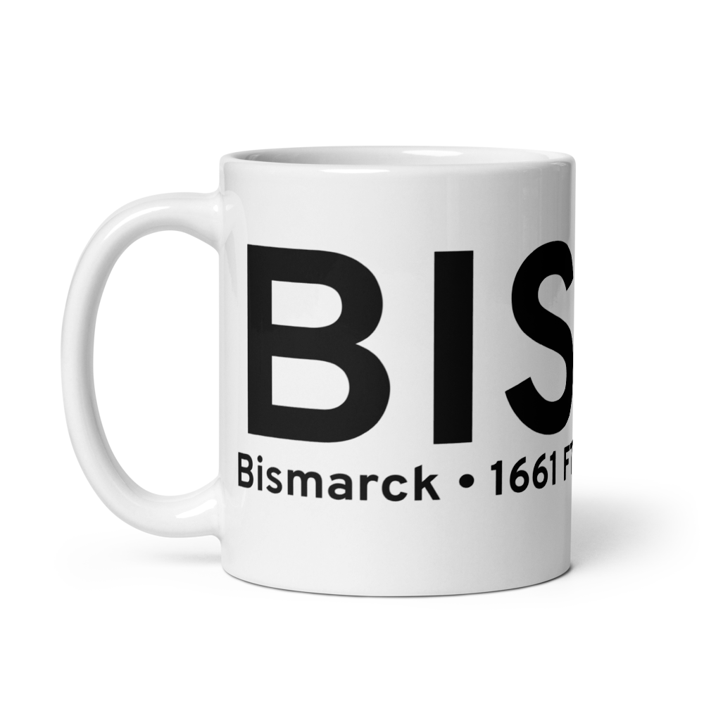 Bismarck (KBIS) Airport Mug 