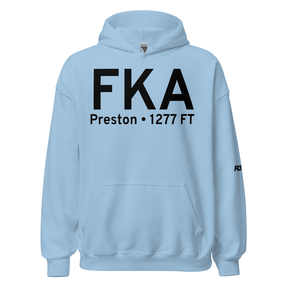 Preston (KFKA) Airport Hoodie Sweatshirt 