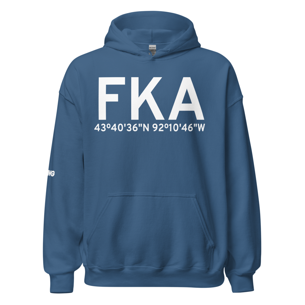 Preston (KFKA) Airport Hoodie Sweatshirt 
