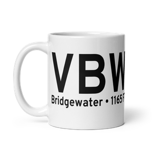 Bridgewater (VBW) Airport Mug