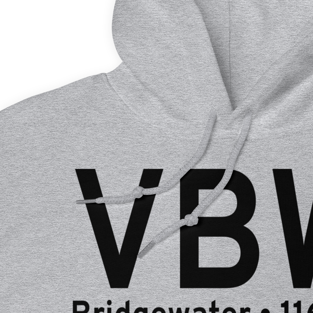 Bridgewater (VBW) Airport Hoodie Sweatshirt 