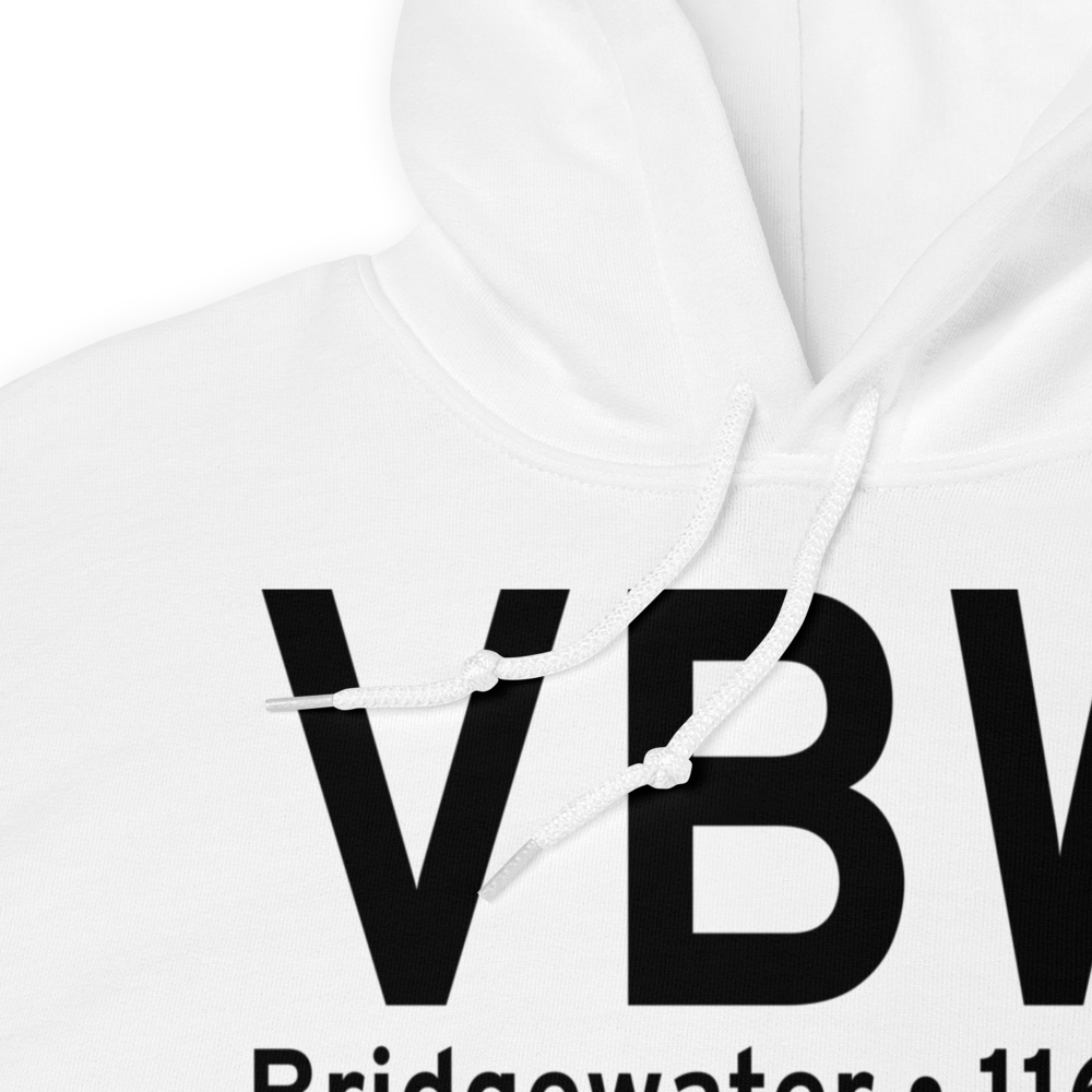 Bridgewater (VBW) Airport Hoodie Sweatshirt 