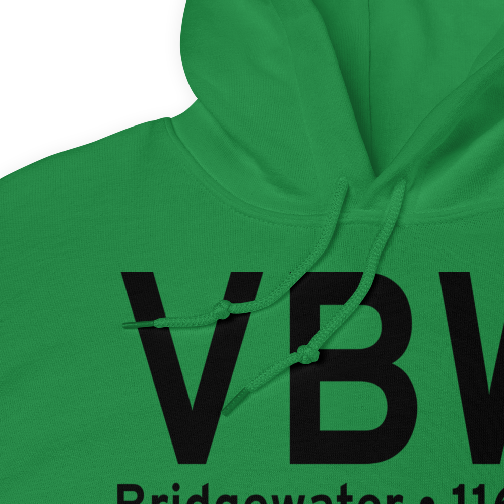 Bridgewater (VBW) Airport Hoodie Sweatshirt 
