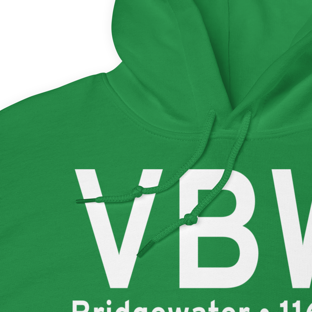 Bridgewater (VBW) Airport Hoodie Sweatshirt 