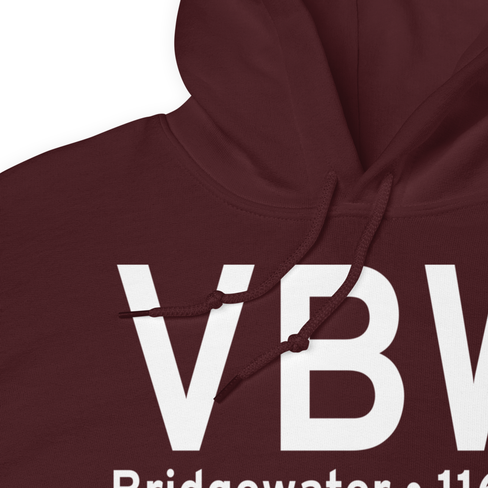 Bridgewater (VBW) Airport Hoodie Sweatshirt 