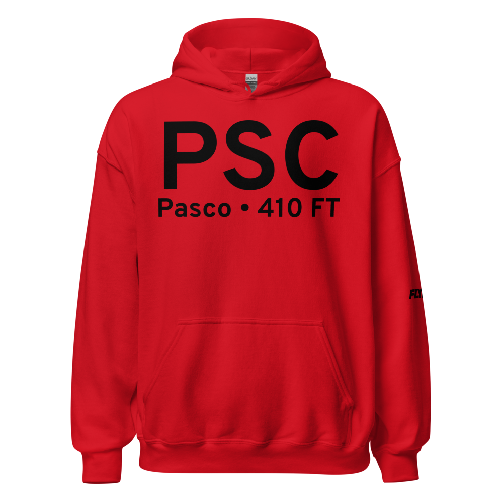 Pasco (KPSC) Airport Hoodie Sweatshirt 