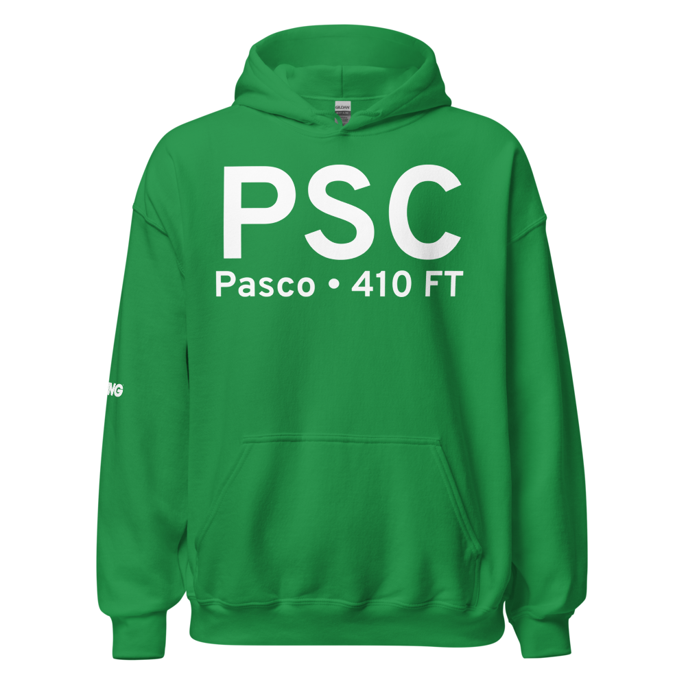 Pasco (KPSC) Airport Hoodie Sweatshirt 