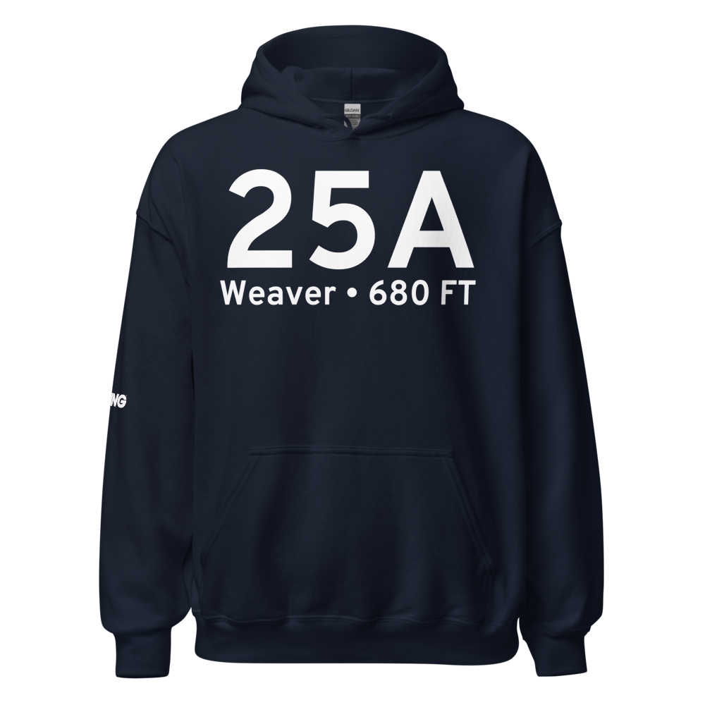 Weaver (25A) Airport Hoodie Sweatshirt 