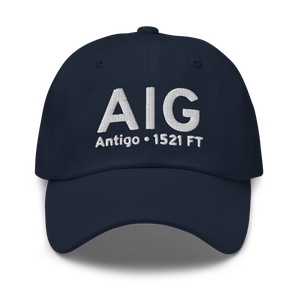 Antigo (KAIG) Airport Hat