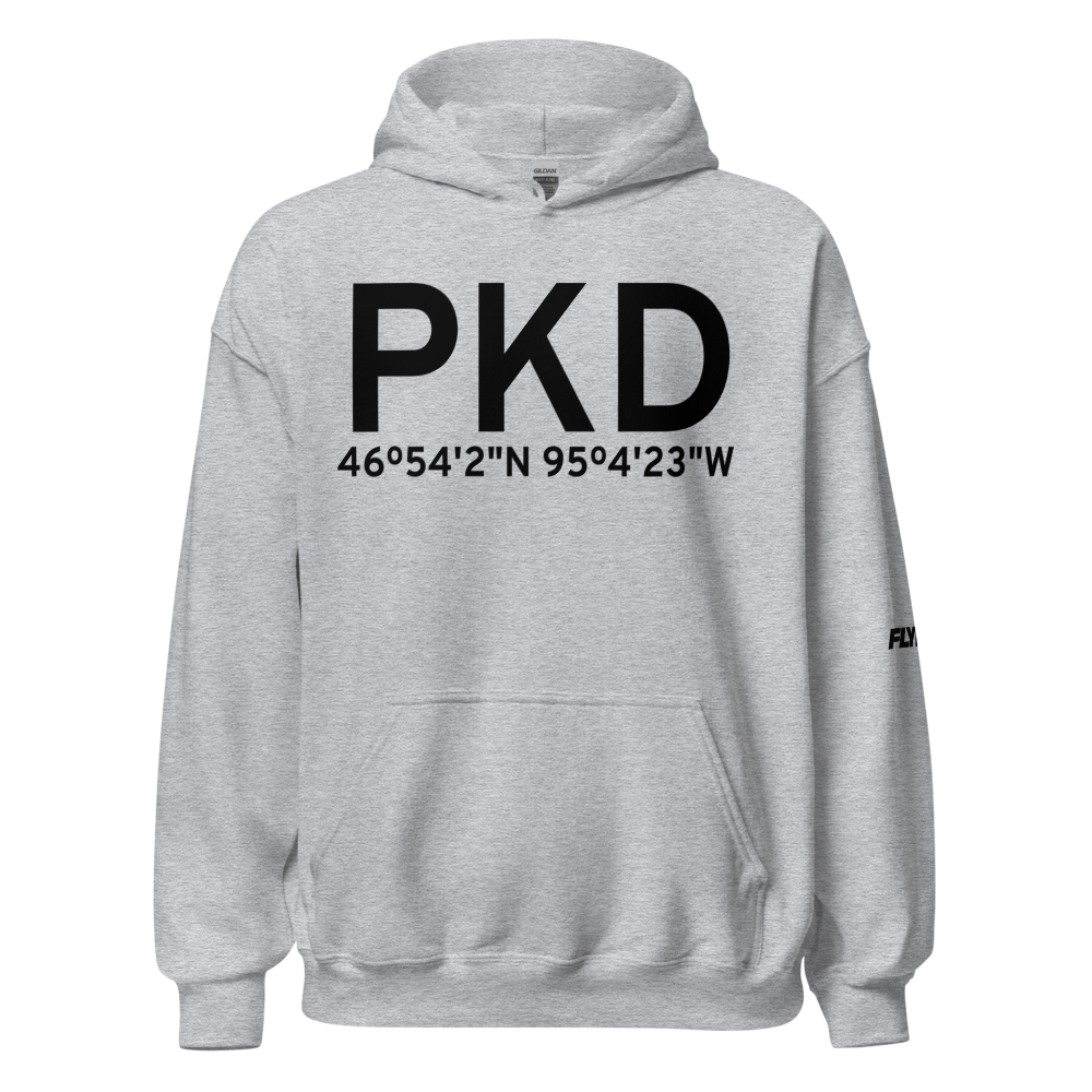Park Rapids (KPKD) Airport Hoodie Sweatshirt 