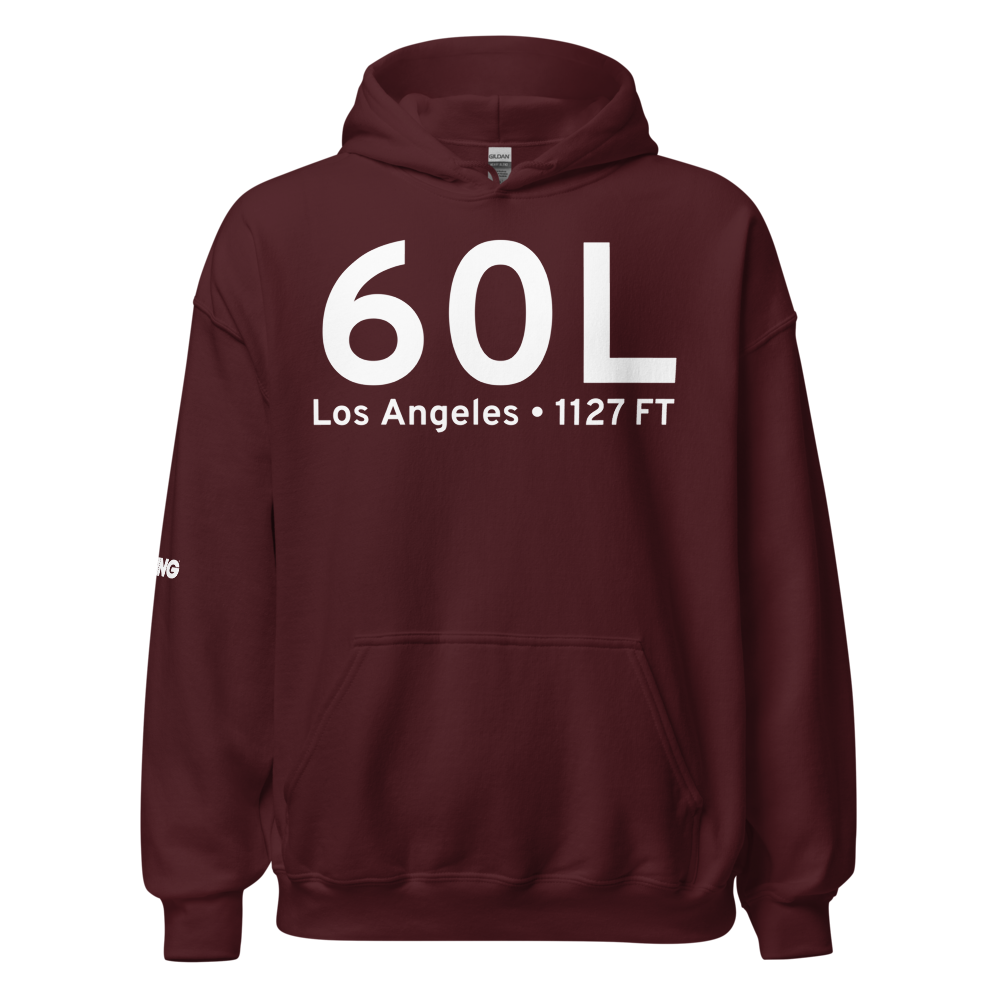 Los Angeles (60L) Airport Hoodie Sweatshirt 