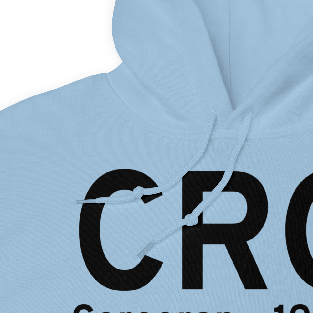 Corcoran (KCRO) Airport Hoodie Sweatshirt 