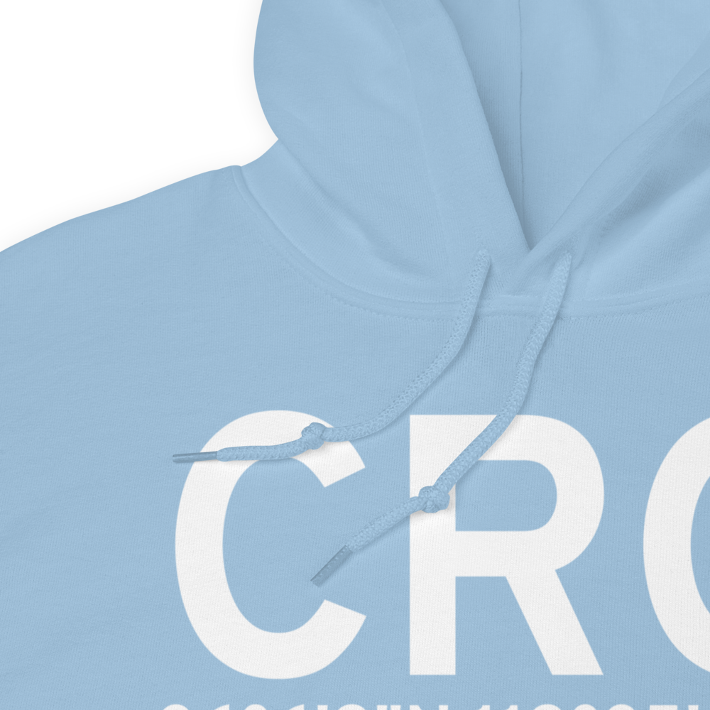 Corcoran (KCRO) Airport Hoodie Sweatshirt 