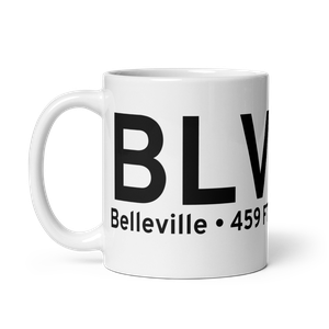 Belleville (KBLV) Airport Mug