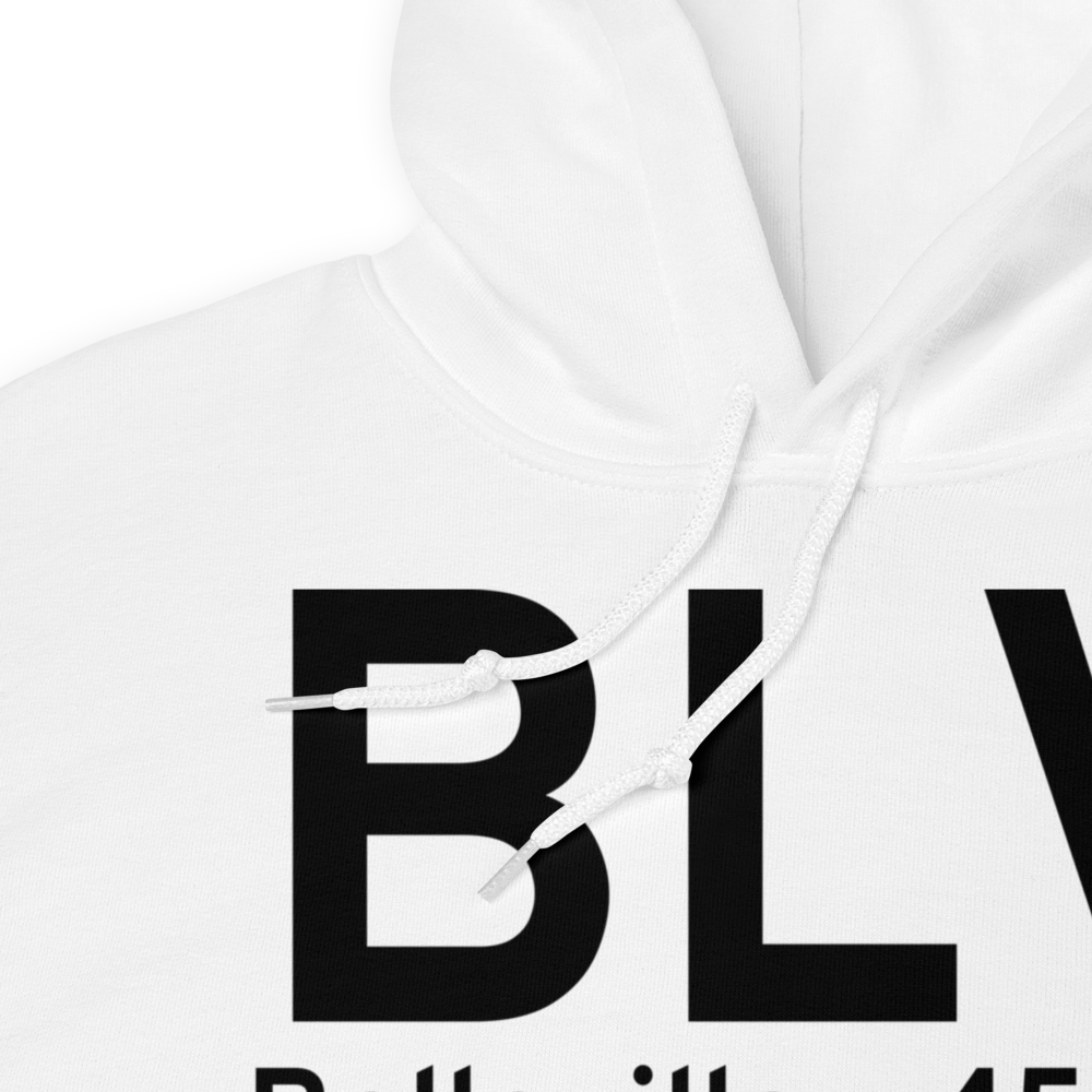 Belleville (KBLV) Airport Hoodie Sweatshirt 
