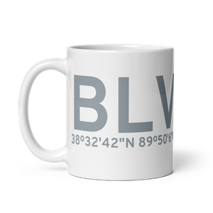 Belleville (KBLV) Airport Mug