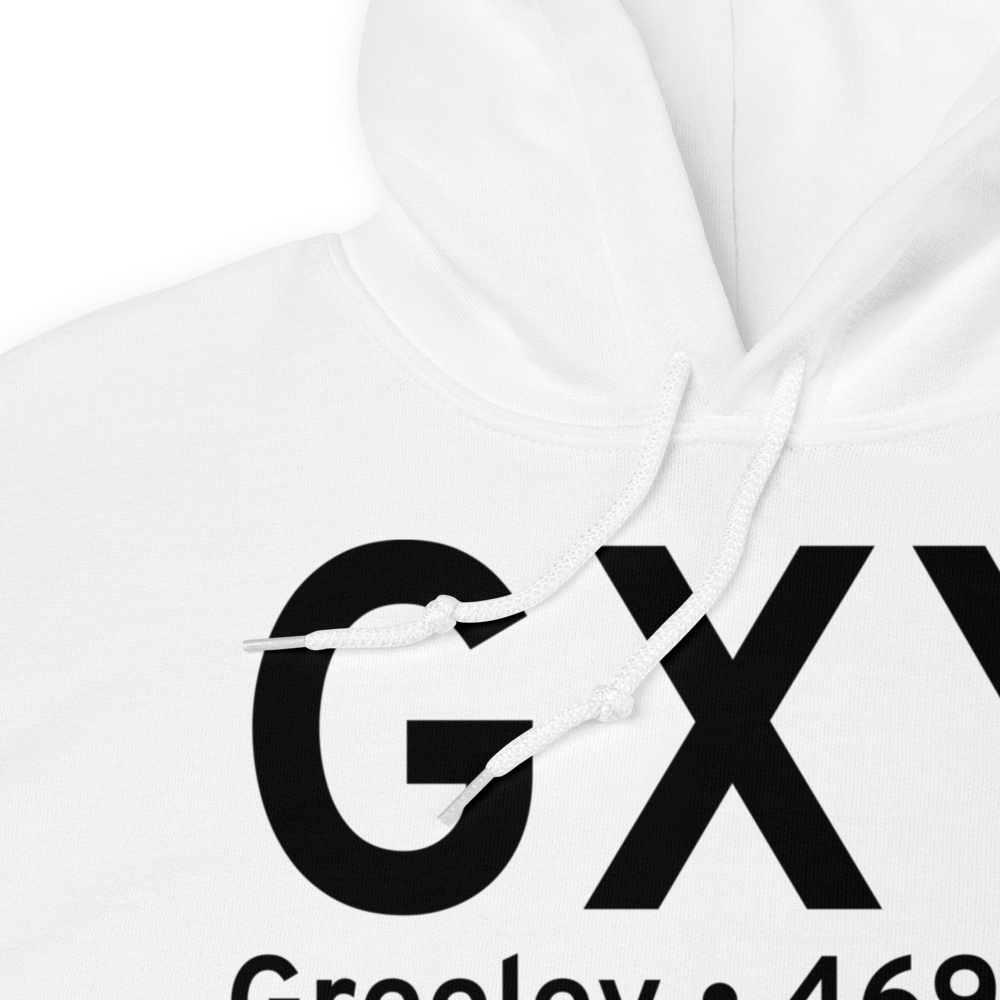 Greeley (KGXY) Airport Hoodie Sweatshirt 